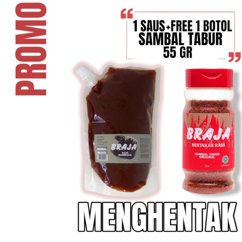 

PAKET MENGHENTAK SAUS BARBEQUE BRAJA