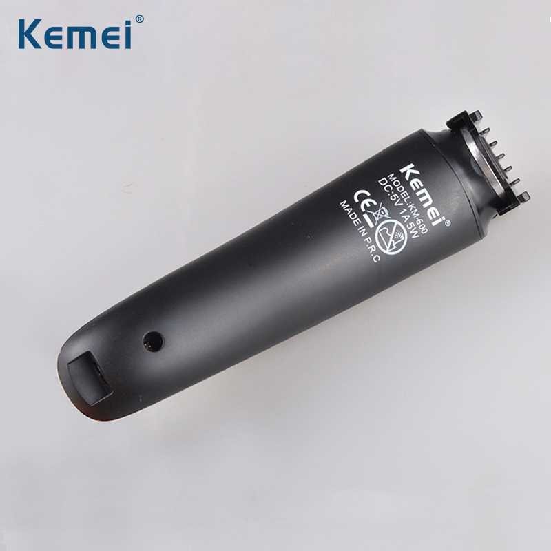 Termurah ! Kemei Alat Cukur Elektrik 6 in 1 Hair Trimmer Shaver - KM-600