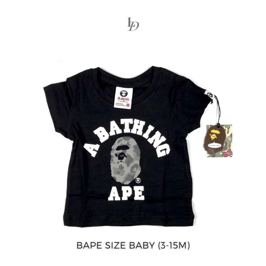 Littledrew - A025 Baju Kaos Anak Bayi Bape Premium