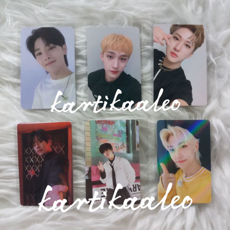 [READY STOCK] Photocard Pre Order Benefit Stray Kids POB NOEASY ODDINARY CEVEL CHRISTMAS EVEL CE ODD