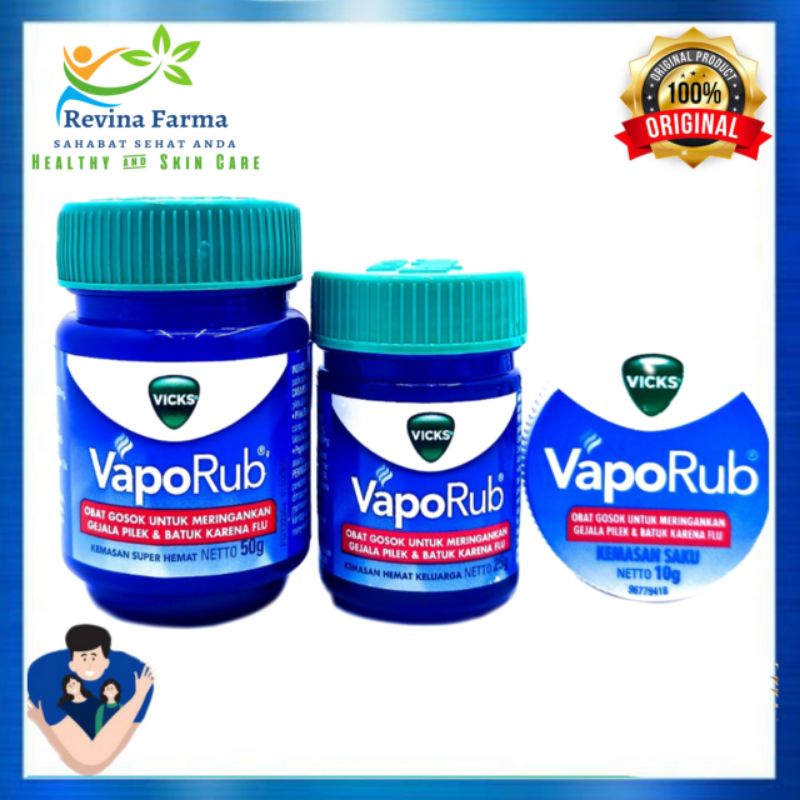 Jual Vicks VapoRub 50gr, Balsem VapoRub Untuk Melegakan Hidung ...