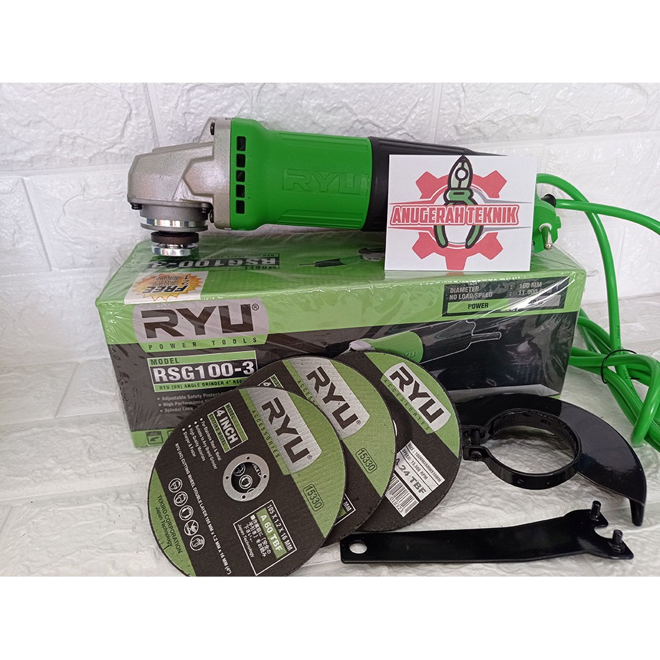 Gerinda RYU RSG100-3 GURINDA GRINDER  GRINDA SERKEL