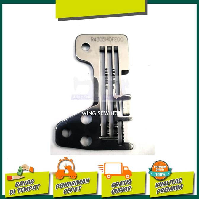 TERMURAH PIRINGAN NEEDLE PLATE PLAT JARUM OBRAS INDUSTRI BENANG 4 JUKI WGSWG