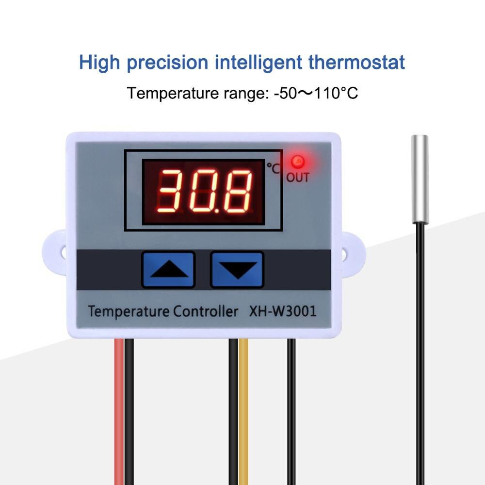 Pengatur Suhu XH-W3001 220V Thermostat Digital Temperature Controller Termostat