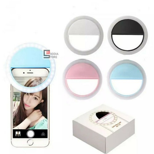 Selfie RIng Light/Lampu LED Vlogger lampu mini kamera charm eyes /rk-12 racun tiktok ringlight mini