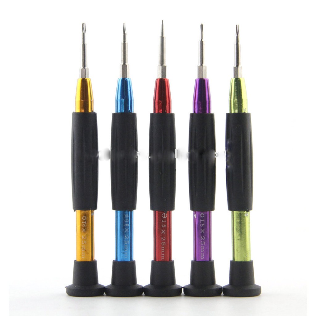 obeng 5 in 1 for handphone POWER 8222 screwdrivers set