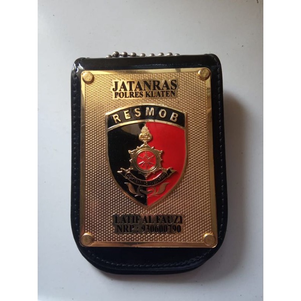 KALUNG LENCANA CUSTOM ATRIBUT POLRI POLISI SUKABUMI