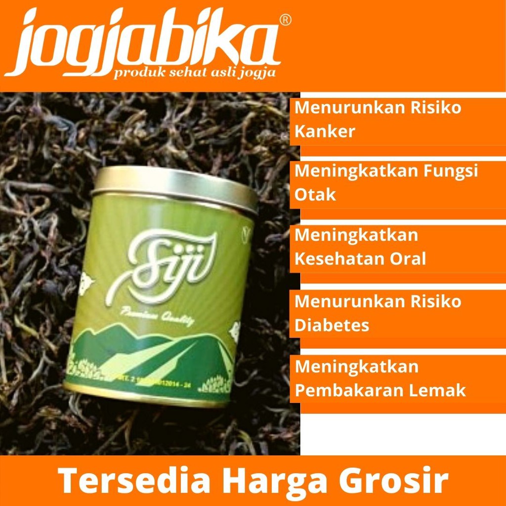 

Teh Siji Teh Hijau/Green Tea Premium Asli Jogja Minuman 40 g