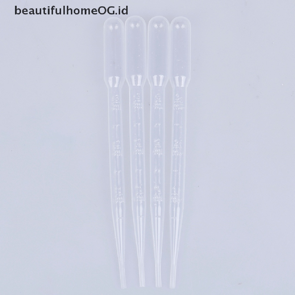 4 Pcs Pipet dropper Cat Bahan Plastik Ukuran 3ml