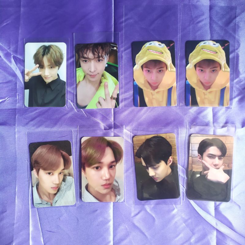 photocard postcard ace kit welkit EXO 2019 2020 xiumin minion LAY KAI SUHO SEHUN [OFFICIAL]