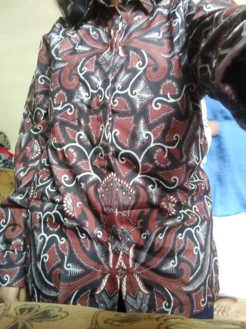 Set Batik Couple Kiara Grey