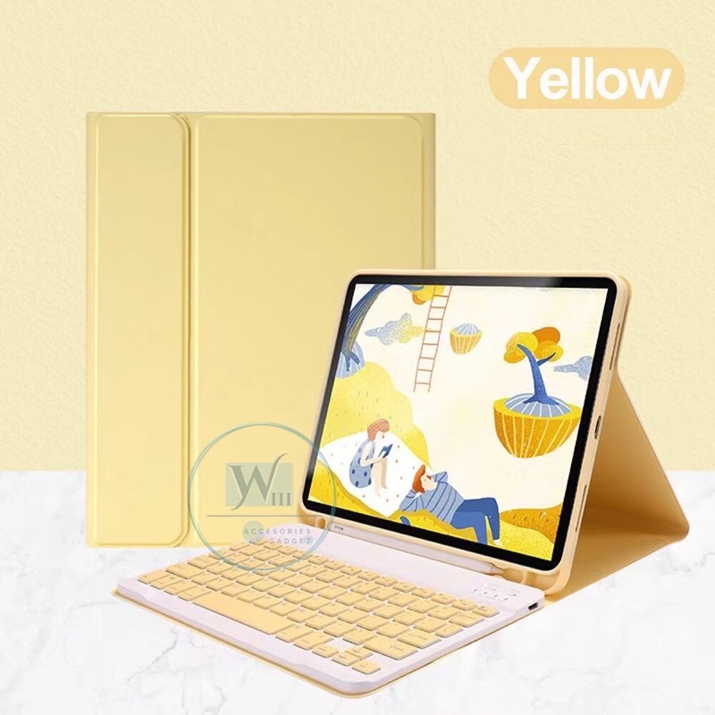 HUAWEI MATEPAD AIR 11.5”/ 11 2023/SE 10.4”/11/10.4/10.8/T10/T10S/MEDIAPAD M5/M6/T5 FLIP KEYBOARD MAGNET