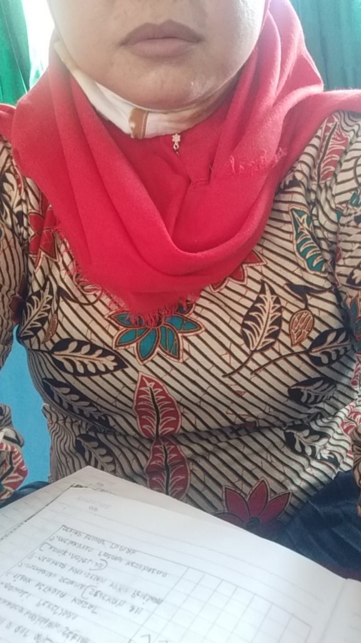 Batik Wanita Atasan Blouse Lengan Balon  S-m-l-xl-xxl-3l-4l-5l