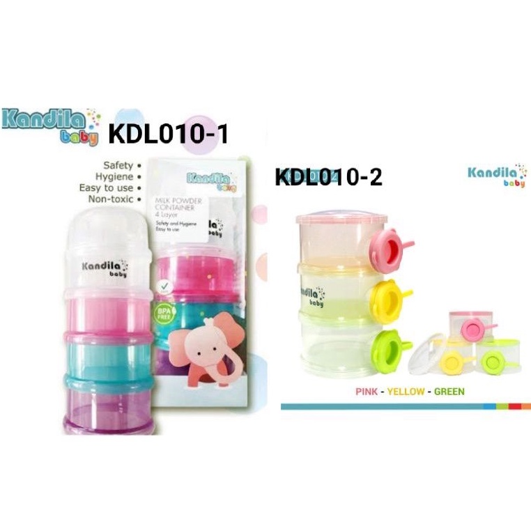 Kandila Baby Milk Powder Container - Kandila Tempat Susu Formula Bayi - Wadah Sufor Bayoi - Tempat Susu Bubuk Susun