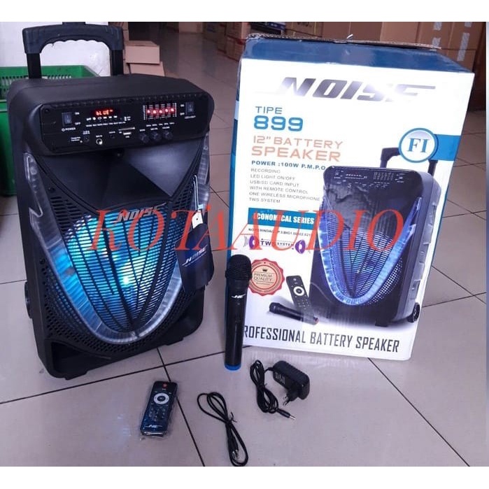 Speaker Portable Wireless Noise 899 FI Original Bluetooth 12Inch 899FI