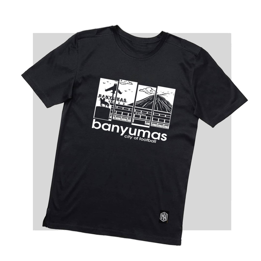  Kaos  tshirt casual  banyumas city of football  Shopee 