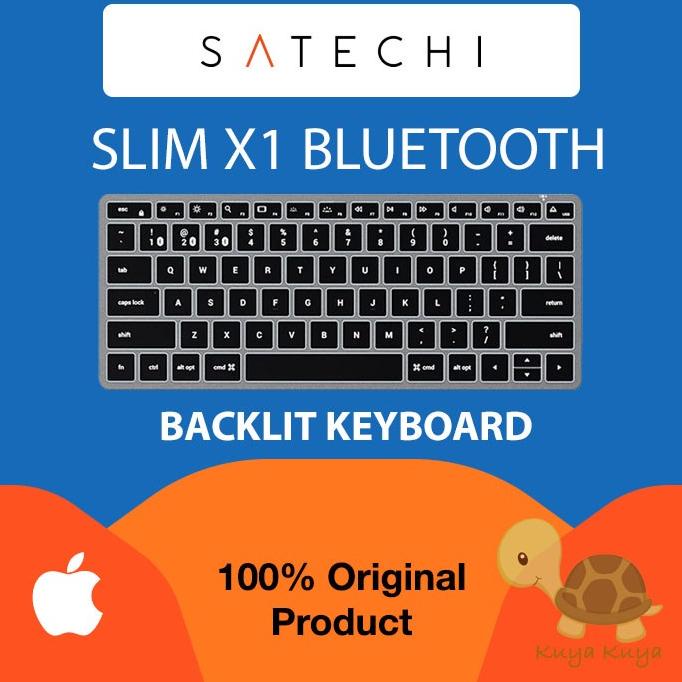 Satechi - Slim X1 Bluetooth Backlit Keyboard