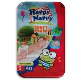 Happy Nappy S40 smart pantz pants celana diapers popok bayi S 40 popok sekali pakai baby pants lovelymama lovelymama411