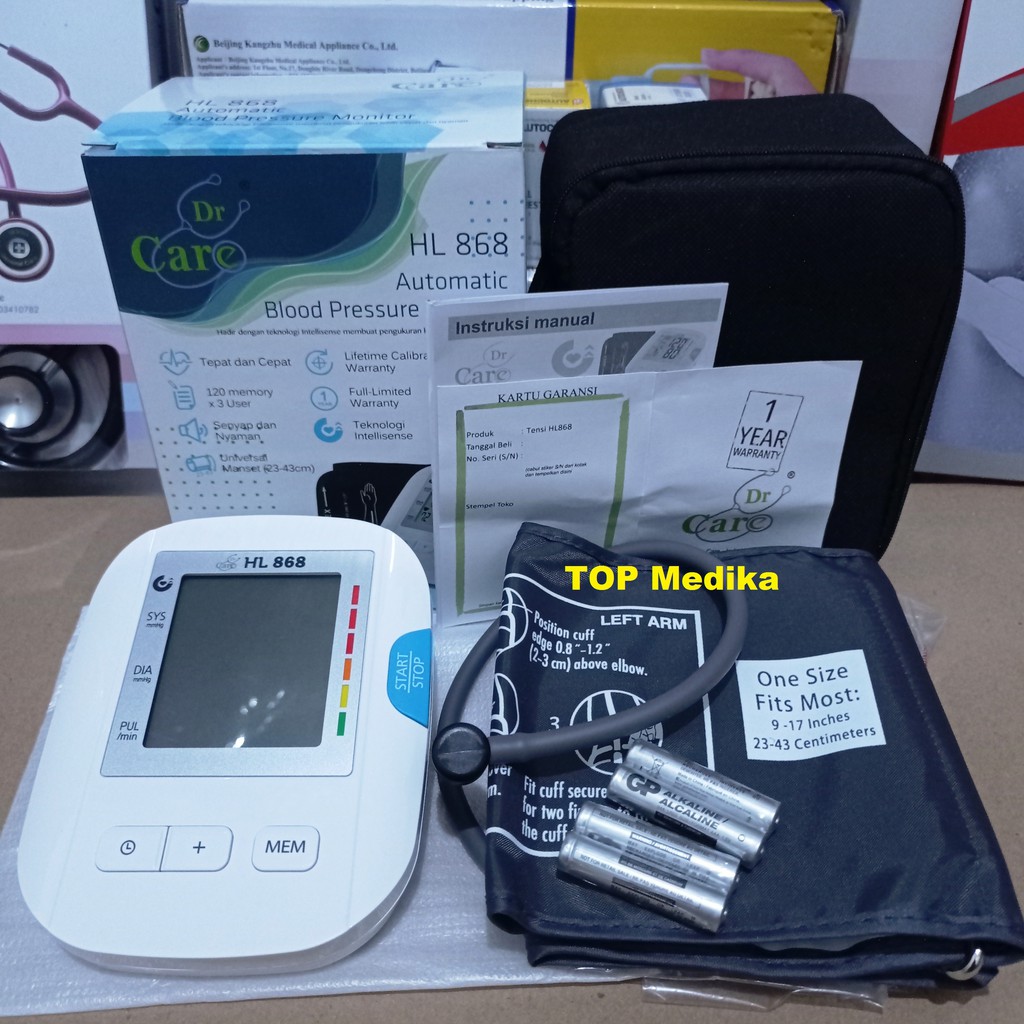 Tensi Digital / Tensimeter Digital Dr Care HL 868