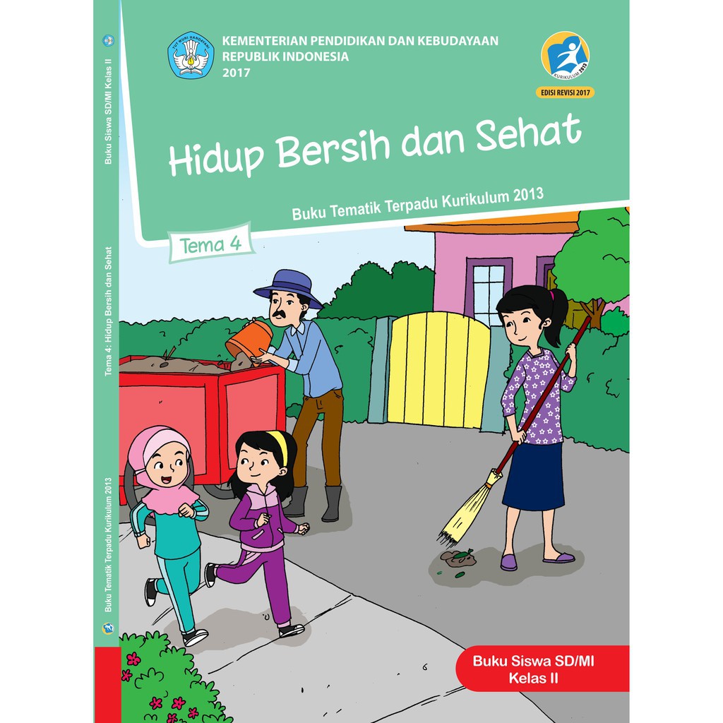 Buku Tematik Sd Kelas 2 Tema 4 Hidup Bersih Dan Sehat K13 Revisi