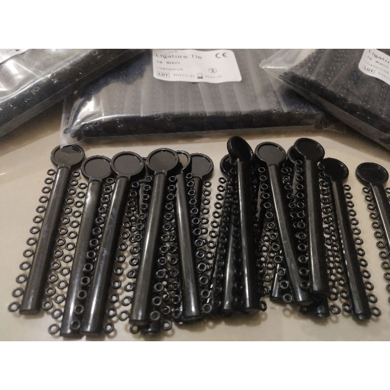 Karet Behel Power O Creative Hitam (Isi 10 pcs)