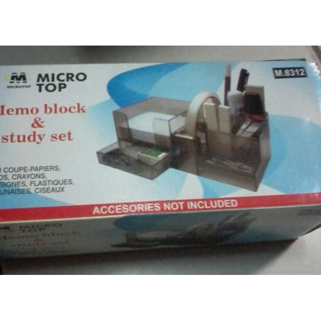 

Terbatas Memo Block & Study Set Micro Top M. 8312 Bagus