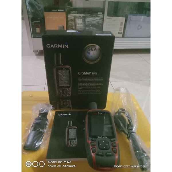 Gps Garmin GPS MAP 64s SEA ORIGINAL Bahasa Indonesia