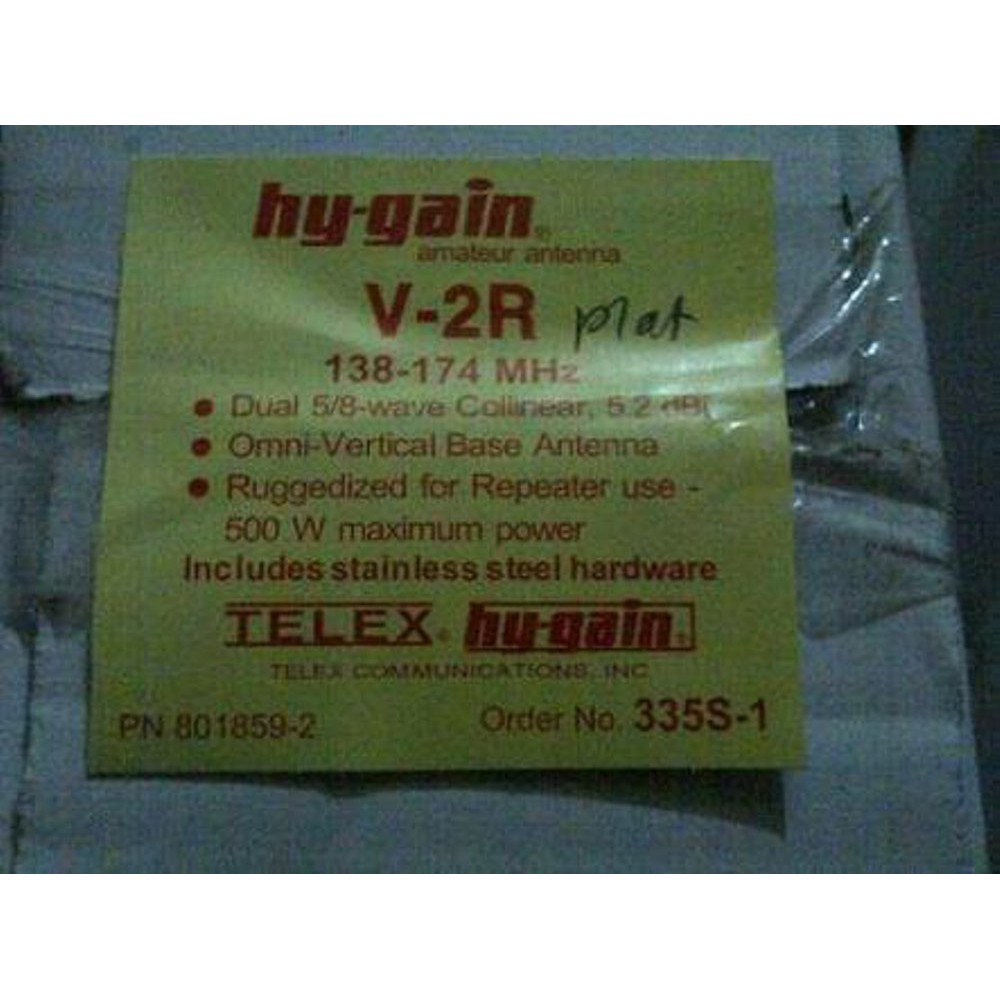 Antena hygain v2r lokal bonggol besar dus putih Berkualitas
