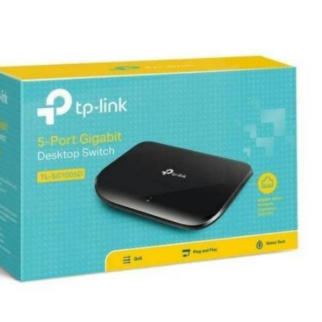 TP-LINK TL-SG1005D 5Port Gigabit Desktop Switch