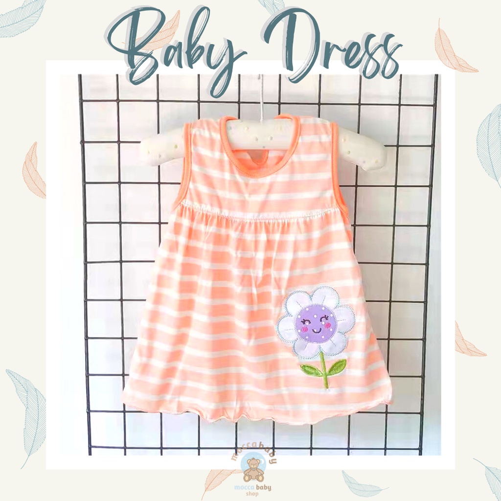 MBSS - Dress DEAR SUNNY Bayi Perempuan / Baju Bayi Cewek / Pakaian Bayi Perempuan Lucu / DS11