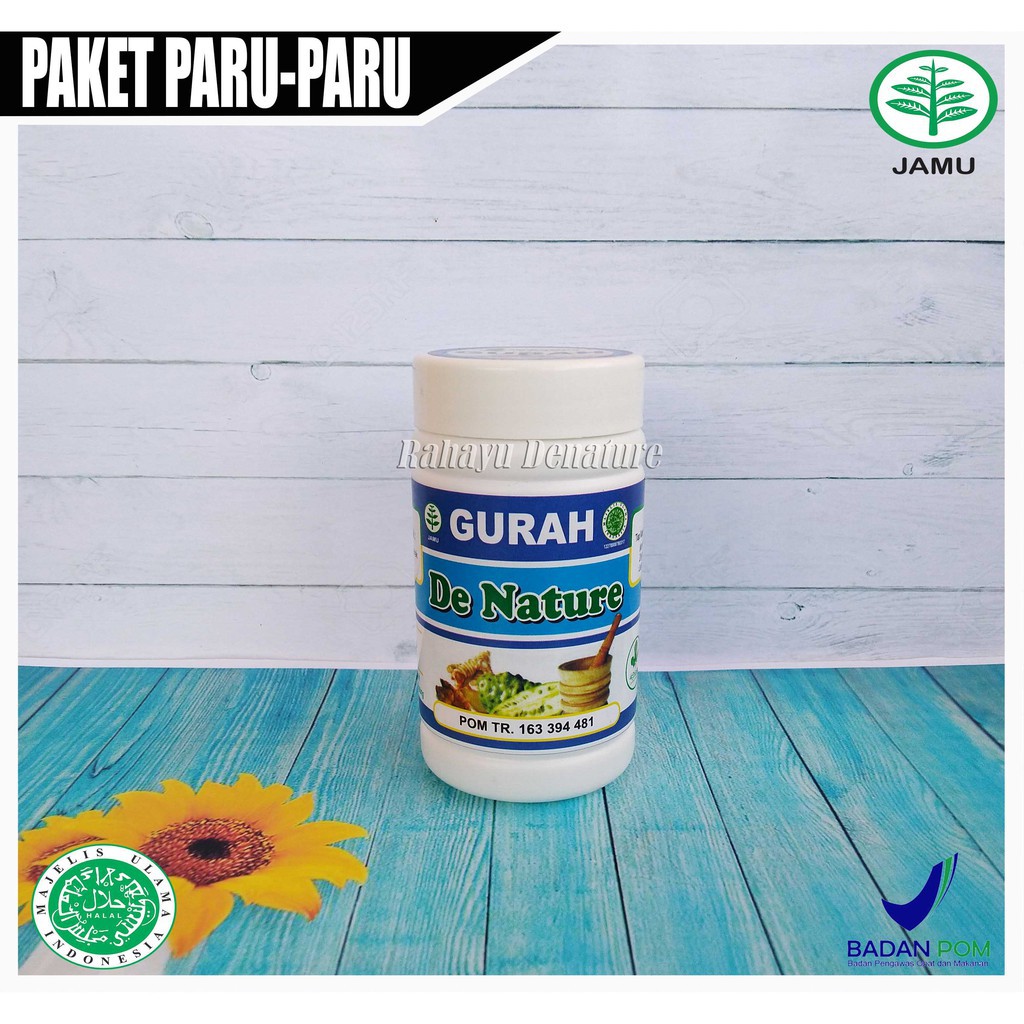 Obat Gurah Hidung dan Tenggorokan Alami-GURAH DENATURE ORIGINAL AMPUH