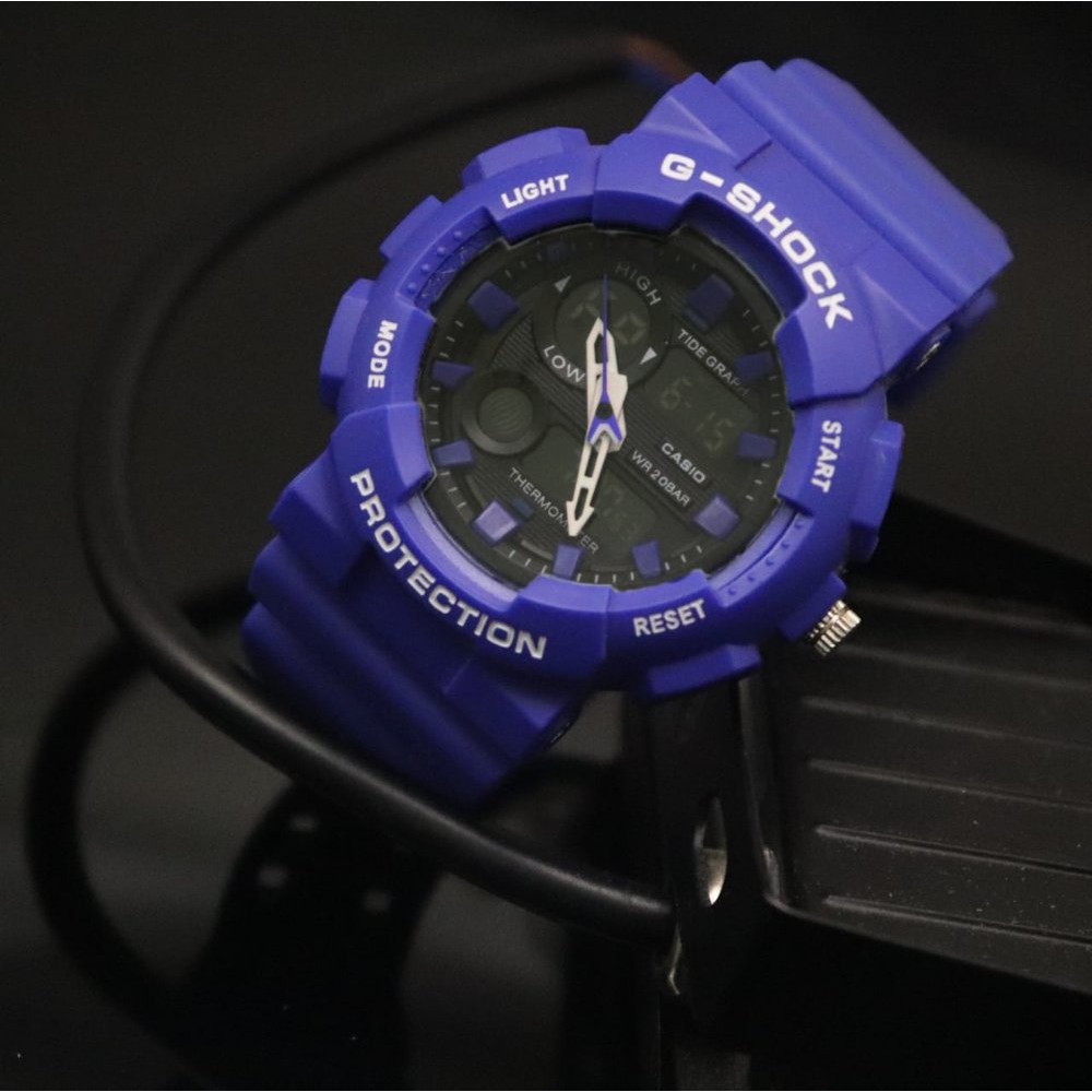 JAM TANGAN PRIA G-SHOCK GA 400 BLUE