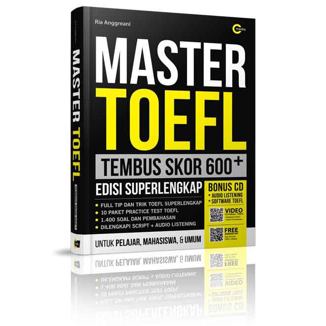 Master Toefl  TEmbus Skor 600 + Penerbit Cmedia