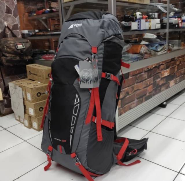 Tas Carrier Rei Lamandu 80L Tas Gunung Rei Lamandu 80L+Raincover