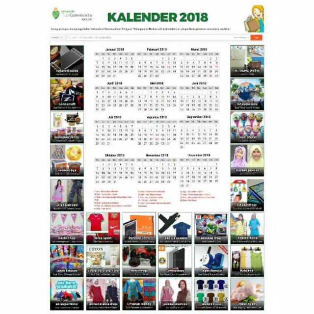 

Cetak Kalender Poster Size A3 Art Paper 150