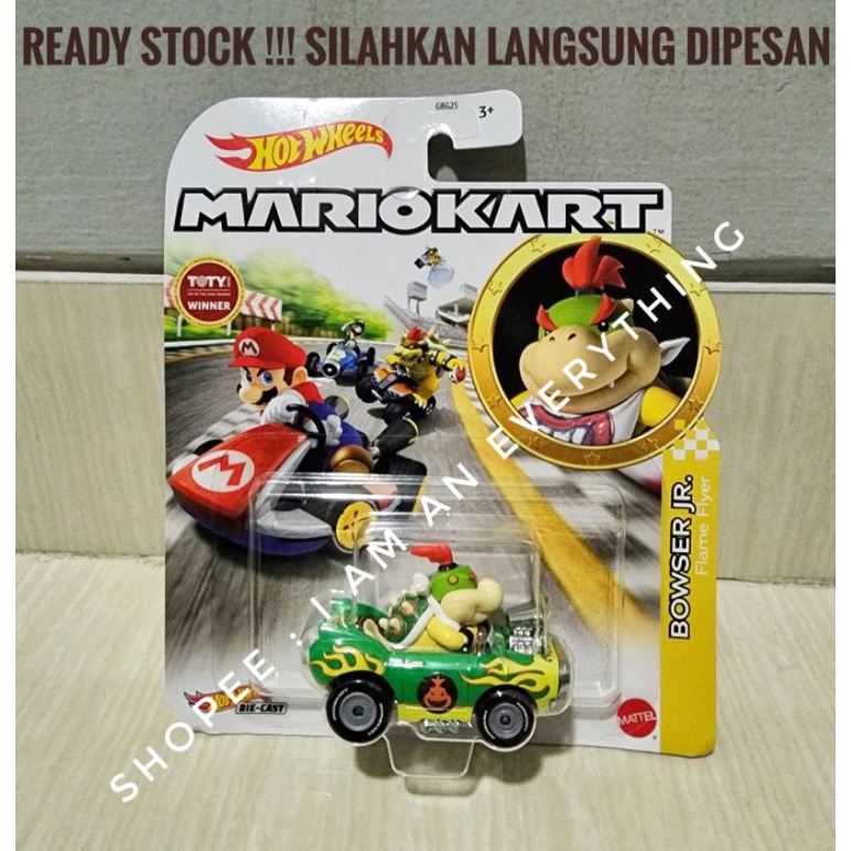 Jual Hot Wheels Mario Kart Bowser Jr Flame Flyer Hotwheels Mariokart Original Mattel Shopee 2113