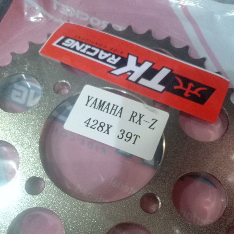 SSS RXZ GER 428 GEAR BELAKANG PNP RXZ RX KING JUPITER VEGA CRIPTON FIZR RX SPECIAL Z125 TIARA ALFA mx135-Tk  428 x 39