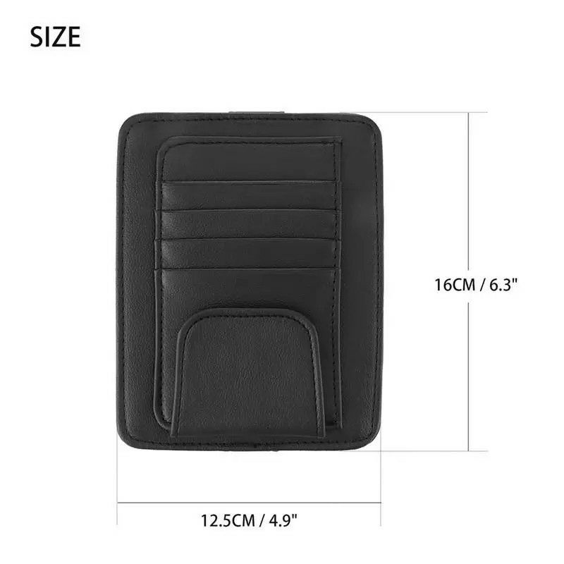 Dompet Tempat Kartu Kacamata Dll Sunvisor Mobil Car Sunvisor Organizer