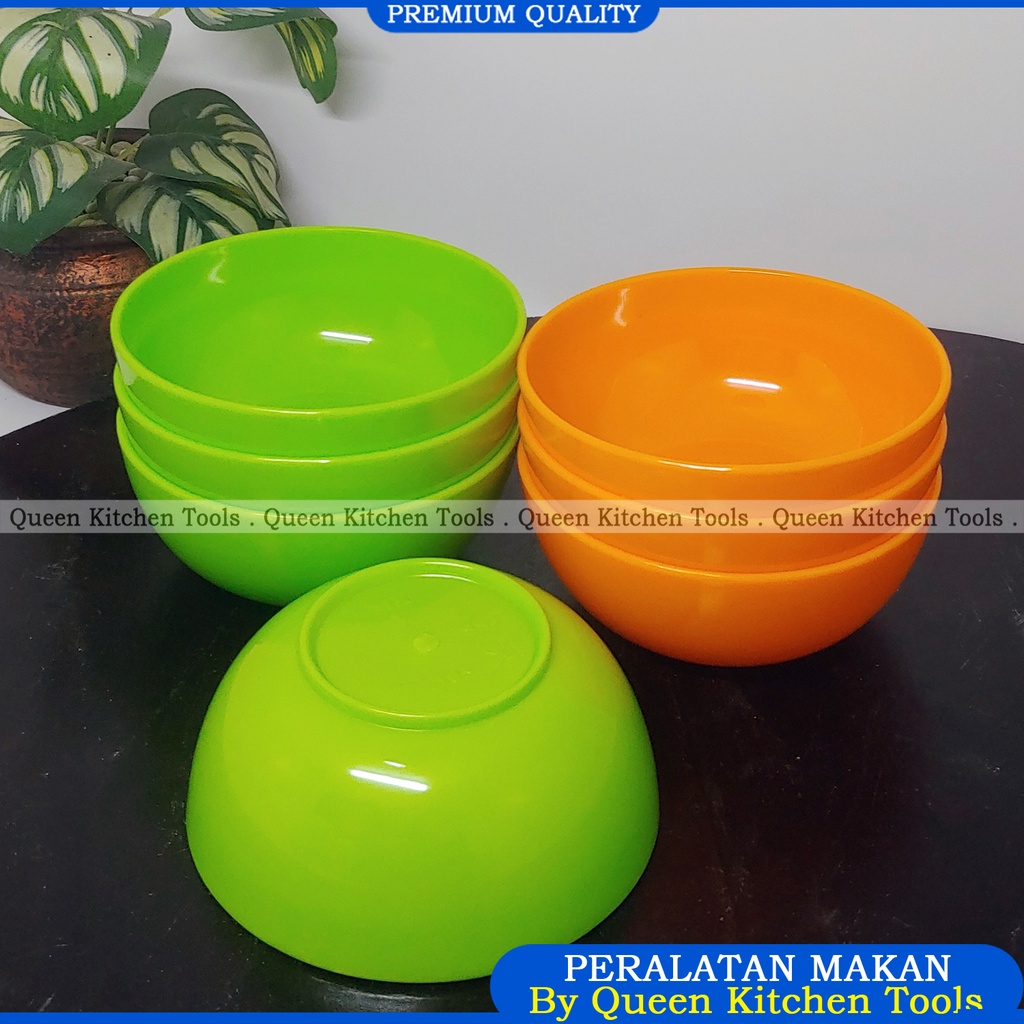 Mangkuk Kecil 1 Lusin Murah Tebal | Mangkok Kecil Semi Melamin | Mangkuk Kobokan
