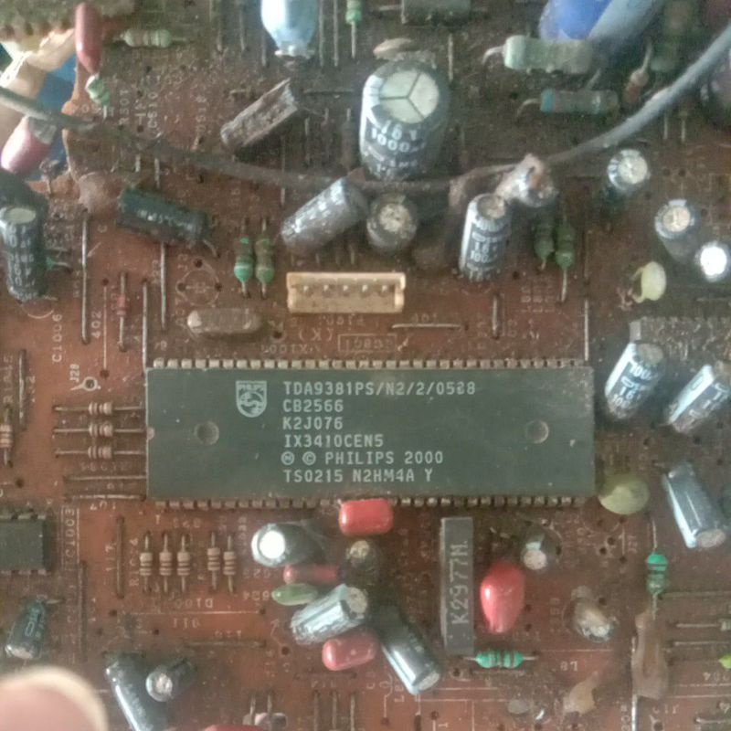 IC PROGRAM TV SHARP TDA9381PS N2 2 0528