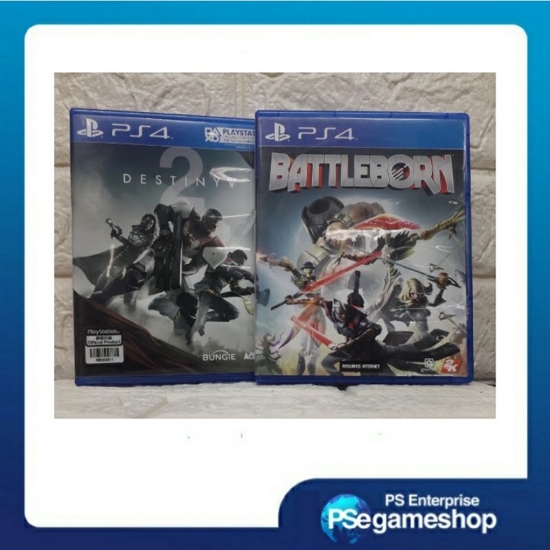 Ps4 Destiny 2 + Ps4 Battleborn / Bonus masker ( preloved )