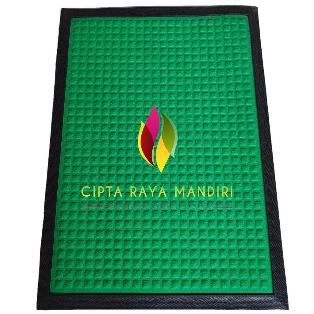 Keset Karpet Karet Bludru Anti Slip 50 x 70 - LIS