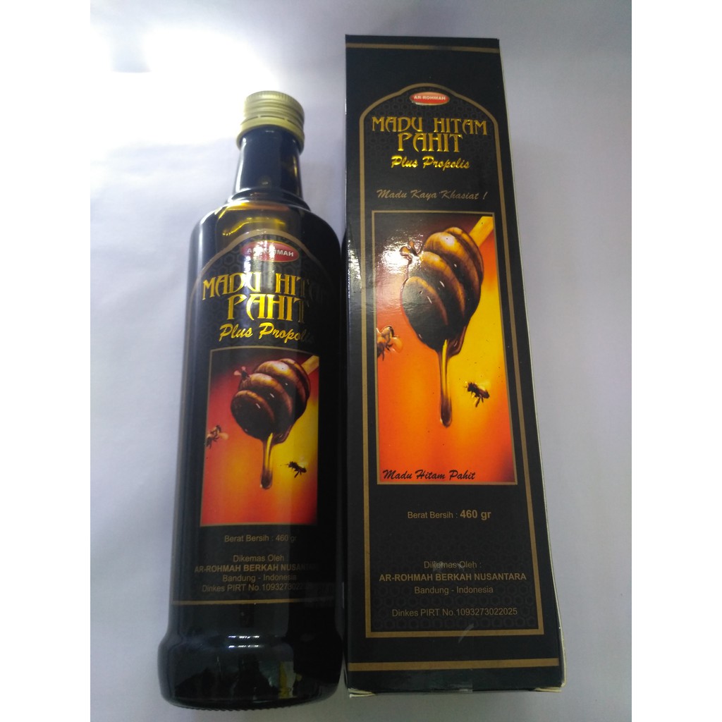 

Madu Hitam Pahit plus Propolis