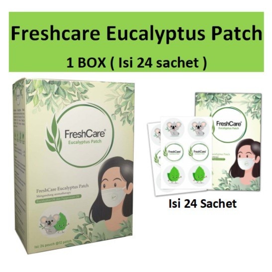 Freshcare Eucalyptus Patch @24 /Box GROSIR