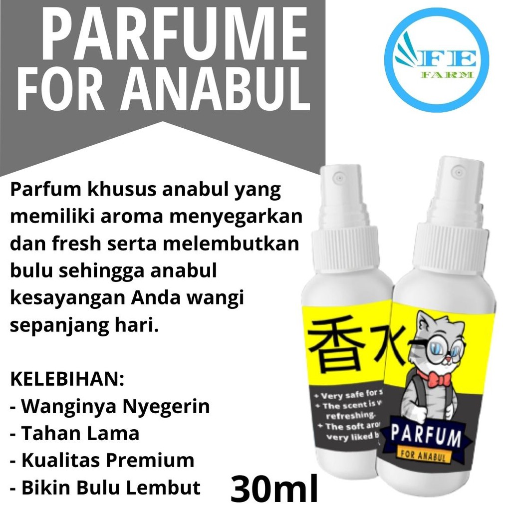 Pewangi Parfum Minyak Wangi Kucing Anjing FEFARM