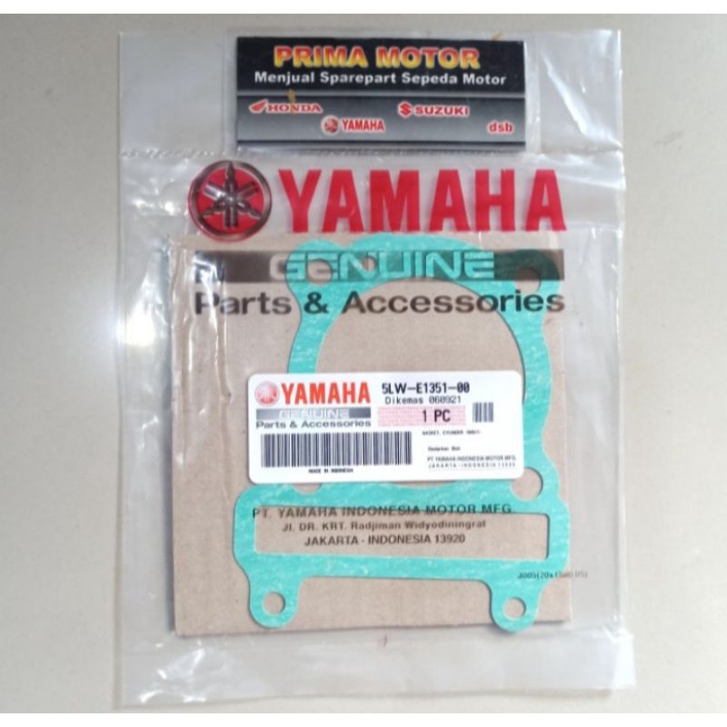 PAKING BLOK MIO SPORTY MIO SMILE SOUL NOUVO FINO CARBU ORI YAMAHA