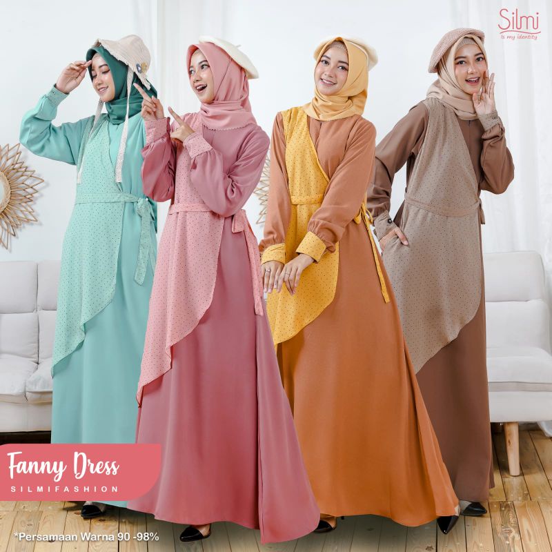 Gamis Remaja Fanny Dress Branded