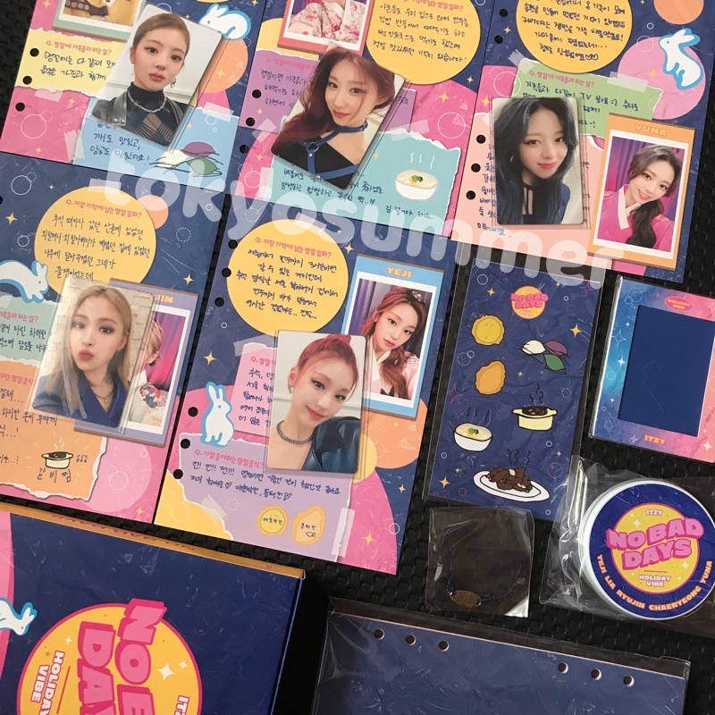 [sharing] itzy no bad days nbd september