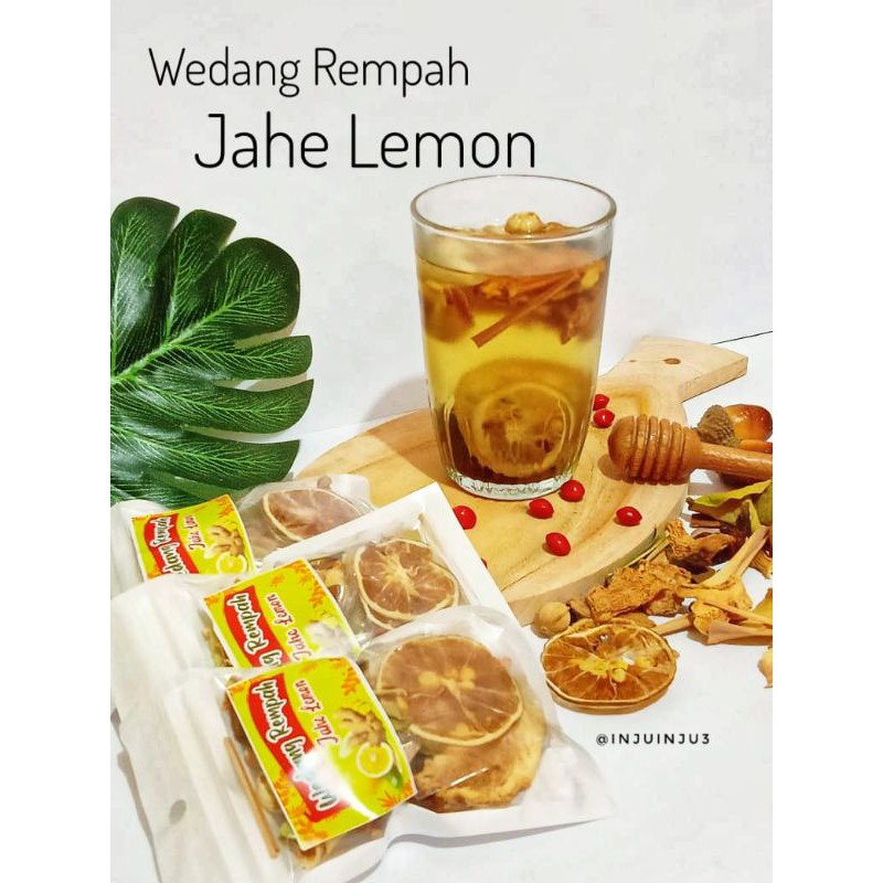 

Wedang Rempah Jahe Lemon