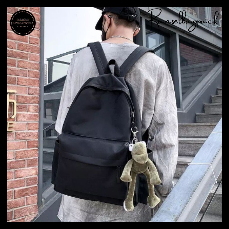 Tas Wanita Backpack Ransel Polos